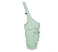 Allthingstore Well Structured Yoga Mat Carrying Case with a Zippered Waterproof Bottom Pocket (Green)