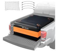 AlltoAuto Truck Bed Cargo Bag with Cargo Net, 100% Waterproof 600D Heavy Duty, Fits Any Truck Size (51''x40''x22'') 26 Cubic Feet, Simple and Convenient for Installation