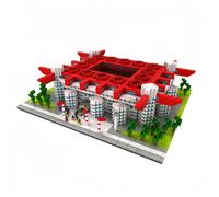 alltogetho Italy Soccer Stadium Model Micro Mini Building Block Toy-Great for Desk and Home Decoration,Build Your Favorite Football Stadium