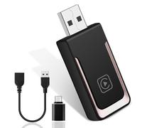 Alltolink Wireless carplay adapter uk, Mini Car playy wireless adapter, Plug and play, Compatible avec les voitures fonctionnant sous iOS 10+ et Carplayy