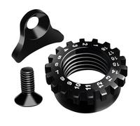alltoo Front Fork Barrel Shaft Screw Nut Repair For FOX 32/34 36 SC 15MM Barrel shaft Bicycle Barrel Shaft Replace screws Lock nut