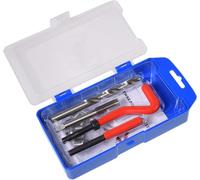 Alltooetools M12 X 1.75mm Thread Repair Tool Kit, Metric Helicoil Kit with HSS Drill Bit, 10PC Wire Thread Inserts