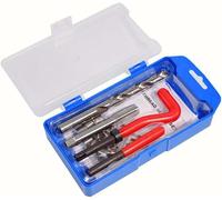 Alltooetools M14 X 1.25mm Thread Repair Tool Kit, Metric Helicoil Kit with HSS Drill Bit, 10PC Wire Thread Inserts