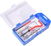 Alltooetools M6 x 1.0mm Thread Repair Tool Kit, Metric Helicoil Kit with HSS Drill Bit, 10PC Wire Thread Inserts