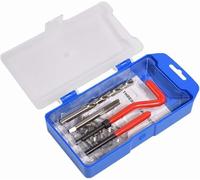 Alltooetools M9 X 1.25mm Thread Repair Tool Kit, Metric Helicoil Kit with HSS Drill Bit, 20PC Wire Thread Inserts