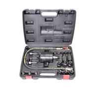 Alltooetools Pneumatic Injector Puller, Diesel Injector Removal Extractor Kit with 19 Adapters, Air Power Vibration Injectors Remover Tool, Working Pressure 72-116 psi/5-8 Bar