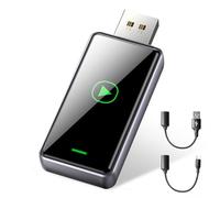 Alltotive S1 Wireless CarPlay Adapter for iPhone - Convert Wired to Wireless CarPlay, Plug and Play, Supports USB and Type-C, Compatible with iPhone iOS 10+ & Cars from 2016