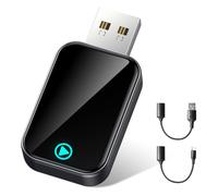 Alltotive S2 Mini Wireless CarPlay Adapter for iPhone - Convert Wired to Wireless CarPlay, Plug and Play, Supports USB and Type-C, Compatible with iPhone iOS 10+ & 2016+ Cars (Black)