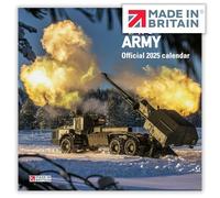 ALLTRADE Calendar 2025 UK Holidays British Army Official Large Premium Wall 2025 Calendar Eco-Friendly, MADE IN BRITAIN® on FSC® paper Carbon Capture by Trees Planted all over UK