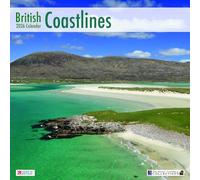ALLTRADE Calendar 2026 British Coastlines Large Premium Oversize Wall 2026 Calendar UK Holidays MADE IN BRITAIN® on FSC® Photos by ARCHIE MILES & LAURIE CAMPBELL