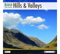 ALLTRADE Calendar 2026 British Hills & Valleys Gift 2026 Calendar UK Holidays MADE IN BRITAIN® Solar Energy on FSC® Paper Photos ARCHIE MILES & LAURIE CAMPBELL Supports Woodland Trust Tree Planting.