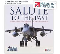 ALLTRADE Calendar 2026 RAF Salute To The Past Official Royal Air Force 2026 Calendar UK Holidays Eco-Friendly MADE IN BRITAIN® with Vegetable Inks, 100% Green Energy FSC® paper Carbon Captured in UK