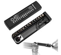 Alltrade Kilimanjaro 15-in-1 Mini Bike Torque Wrench Tool Kit - Compact Bicycle Repair Set with Precision Torque Wrench, Hex, Torx & Screwdriver Bits, and Storage Case - Cycle Series - 910546ECE