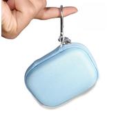 Alltravel Earbuds Case Compatible with GNMN Active Noise Cancelling Ear Buds Wireless Earbuds 96hrs Playback Bluetooth Headphones (Light Blue)