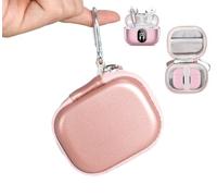Alltravel Earbuds Case for Btootos A90 Pro Wireless Earbuds, Bluetooth 5.4 Headphones Bass Stereo (Rose Gold)