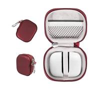 Alltravel True Wireless Earbuds Case Compatible with TAGARY, TOZO Wireless Earbuds Like T6, T12, TA, NC9, NC2 (Red)