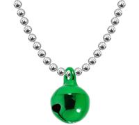 Allumer Women's Allumette Bell Silver Necklace in Green Allumer Green One Size