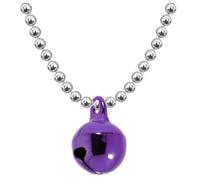 Allumer Women's Allumette Bell Silver Necklace in Lilac Allumer Lilac One Size
