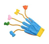 AlluraPet Cat Teaser Gloves Interactive Toy with Bell Sound, Plush Training Glove for Kittens and Medium Large Cats, Activity IQ Improving Pet Toy
