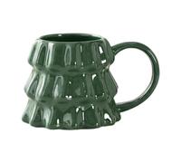 AlluraPet Christmas Tree Mug Ceramic Coffee Cup 230ml (7.8 oz) with Handle, Holiday Novelty Tea Mug for Home Office Xmas Gift
