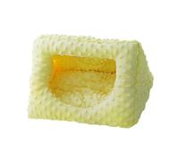 AlluraPet Cozy Hamster Bunny Bed Guinea Pig Bed House Warm Soft Small Animal Hideout for Chinchilla Bearded Dragon Hiding 11.81x9.06x7.87inch