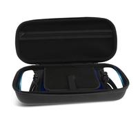 AlluraPet Protector Screen Console Remote Player Case Hard Carry Game Consoles Handheld Travel Bag Compatible with PS5 Portal Black