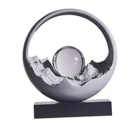 AlluraPet Sunlight on The Golden Mountain Decoration Desktop Ornament Elegant Display Art for Office Mantel Apartment Indoor 7.87x4.33x6.30 inch