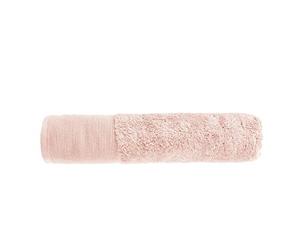 Allure Bamboo Bath Sheet 90 x 150cm - Luxury Super Soft Hypo-Allergenic Plush 550GSM Extra Large Bath Towel (Blush Pink)