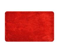 Bling Microfibre Non-Slip Sparkle Bath Mat Allure Bath Fashions Red One Size