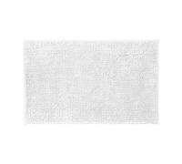 Allure Bath Fashions Chenille Bobble Bath Mat 50 x 80cm - Super Soft Microfibre & Non-Slip in White | Size: 50 x 80 cm Allure Bath Fashions White 50 x 80 cm