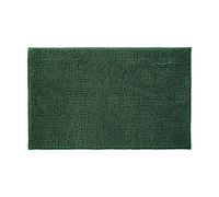 Allure Bath Fashions Chenille Bobble Bath Mat 60 x 90cm - Super Soft Microfibre & Non-Slip in Dark Green | Size: 60 x 90 cm Allure Bath Fashions Dark Green 60 x 90 cm