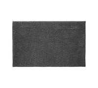 Allure Bath Fashions Chenille Bobble Bath Mat 50 x 80cm - Super Soft Microfibre & Non-Slip in Charcoal | Size: 50 x 80 cm Allure Bath Fashions Charcoal 50 x 80 cm