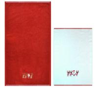 Allure Christmas Santa Towels - 2 Pack