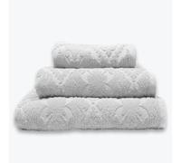 Country House Jacquard Bath Towel Allure Bath Fashions Grey Hand Towel