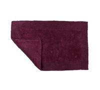 Allure Bath Fashions Elegance Reversible Heavyweight Bath Mat - Beetroot