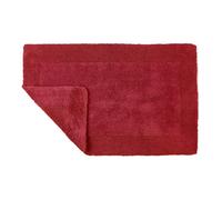 Allure Bath Fashions Elegance Reversible Heavyweight Bath Mat - Cranberry