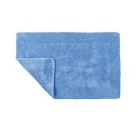 Allure Bath Fashions Elegance Reversible Heavyweight Bath Mat in Blue Allure Bath Fashions Blue