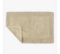 Allure Bath Fashions Elegance Reversible Heavyweight Bath Mat - Stone