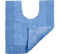 Elegance Reversible Heavyweight Pedestal Mat Allure Bath Fashions Blue One Size