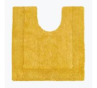 Allure Bath Fashions Elegance Reversible Heavyweight Pedestal Mat in Mustard Allure Bath Fashions Mustard