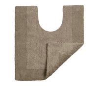 Elegance Reversible Heavyweight Pedestal Mat Allure Bath Fashions Brown One Size