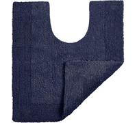 Allure Bath Fashions Elegance Reversible Heavyweight Pedestal Mat - Navy