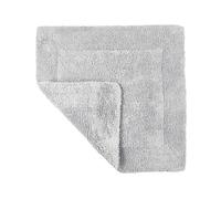 Allure Bath Fashions Elegance Reversible Heavyweight Shower Mat - Dove Grey