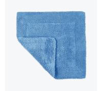 Allure Bath Fashions Elegance Reversible Heavyweight Shower Mat in Blue Allure Bath Fashions Blue