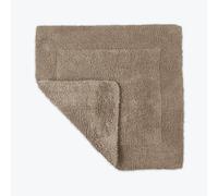 Allure Bath Fashions Elegance Reversible Heavyweight Shower Mat in Brown Allure Bath Fashions Brown