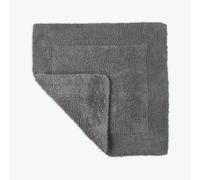 Allure Bath Fashions Elegance Reversible Heavyweight Shower Mat in Charcoal Allure Bath Fashions Charcoal