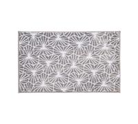 Allure Bath Fashions Geometric Design Non-Slip Bath Mat - Grey