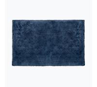 Allure Hotel Bath Mat Non-Slip, 100% Cotton, Extra Thick Deep Pile, Anti-Viral, Washable, 50cm x 80cm (Navy)
