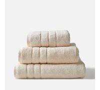 Allure Pair of Hotel Bath Towels - Cream