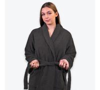 Allure Bathrobe L/XL - Charcoal, Grey